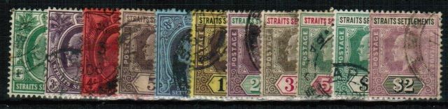 Image of Malaysia-Straits Settlements SG 127/37 FU British Commonwealth Stamp